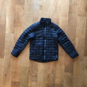 The North Face Boys Thermoball Jacket, Black, Size Medium (10-12)